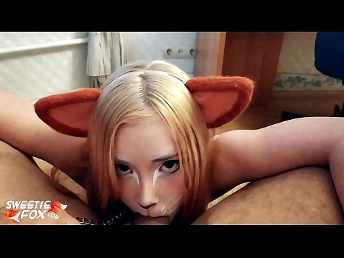❤️ Kitsune gëlltit kar dhe sperma në gojën e saj ️❌ Kurrëza tek ne ❌